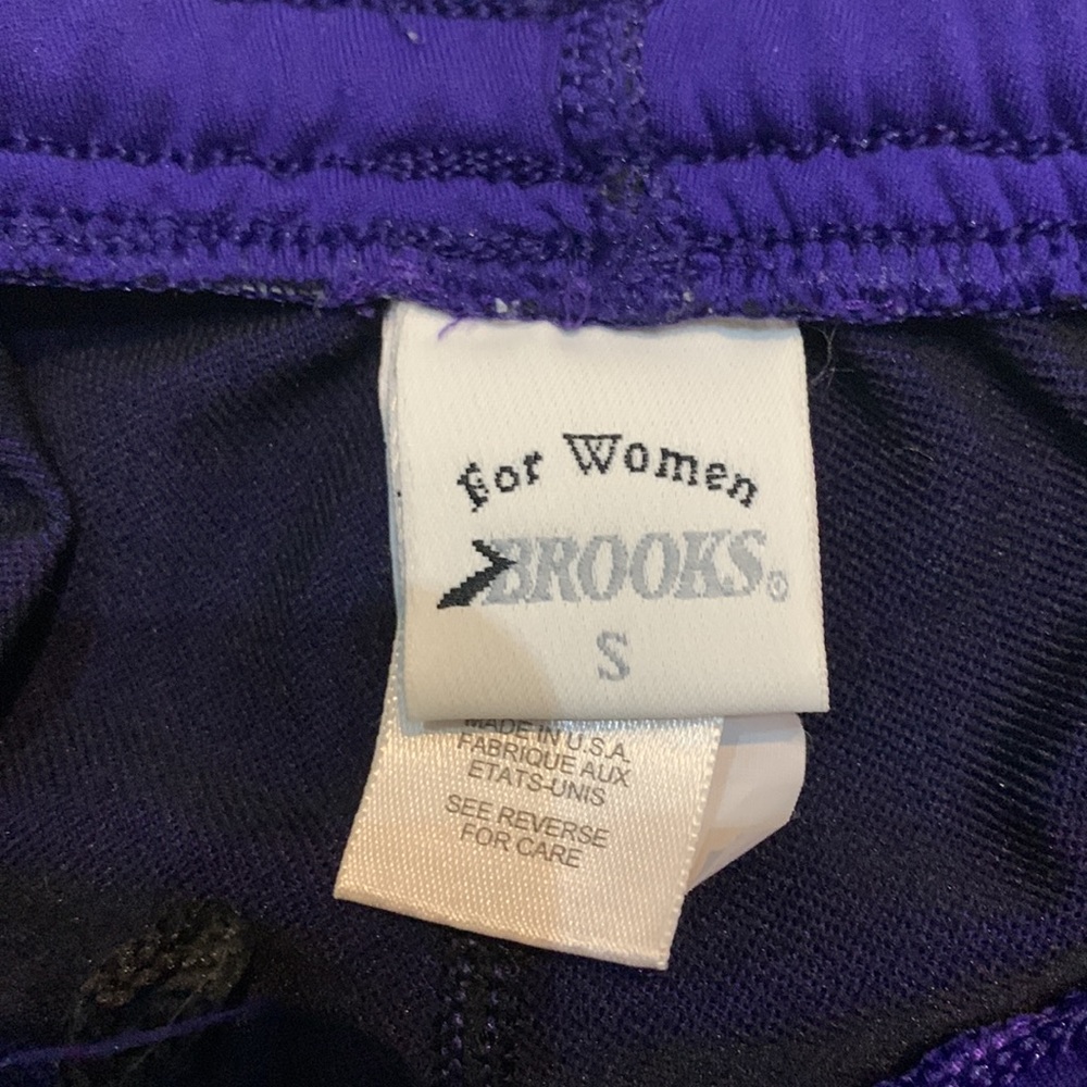 Made in🇺🇸🌸VTG 90’ Brooks Dry-line Athletic Leggings in Royal Blue - Picture 5 of 14